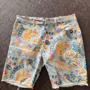 Buttery bros.  Born Primitive Graphic Print Men Shorts size large